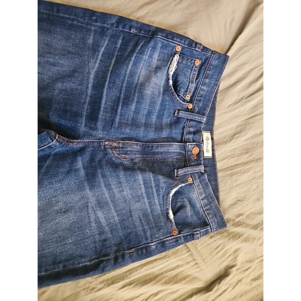 Madewell High Rise Slim Boy Jean 27 - Picture 3 of 7